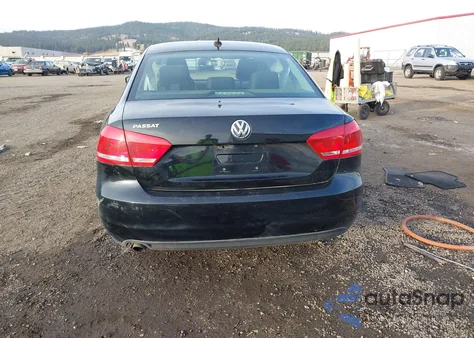 2014 Volkswagen Passat 2.5L Wolfsburg Edition из США, поврежденный, VIN 1VWAP7A39EC022860